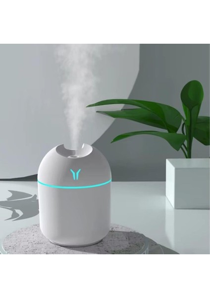 Işıklı Kuru Havayı Azaltan ve Aromaterapi Deneyimi Sunan Hava ve Oda Nemlendirici fırsatları