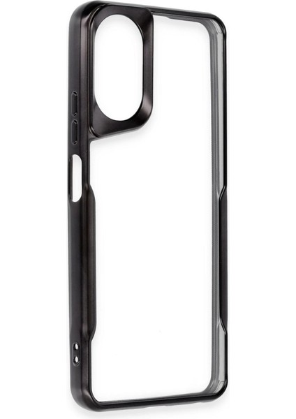 Buğz Newface Oppo A38 Kılıf Boyi Silikon Kapak - Siyah fiyatları