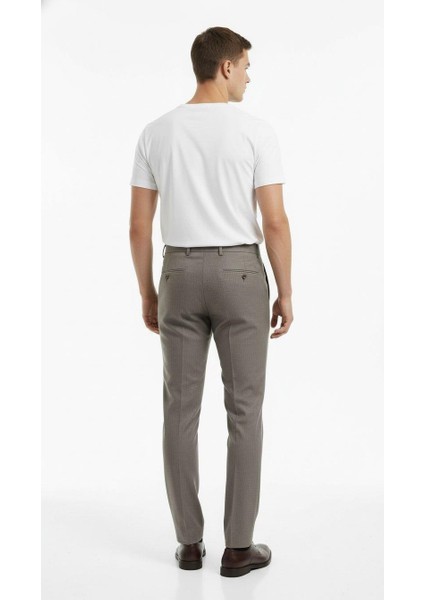 Erkek Kumaş Pantolon Slim Fit – Siyah, Lacivert, Bej, Açık Gri, Antrasit, Vizon – Esnek Rahat Klasik Pantolon fırsatları