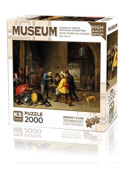 22518 Guardroom With The Deliverance Of Saint Peter 2000 Parça Puzzle fiyatları