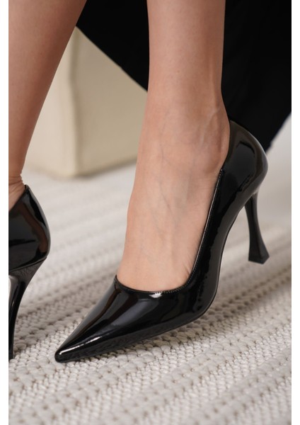 Blade Siyah Rugan Kadın Stiletto fiyatları