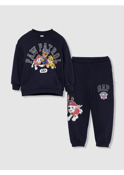 Erkek Bebek Lacivert Vintagesoft Paw Patrol Sweat Set