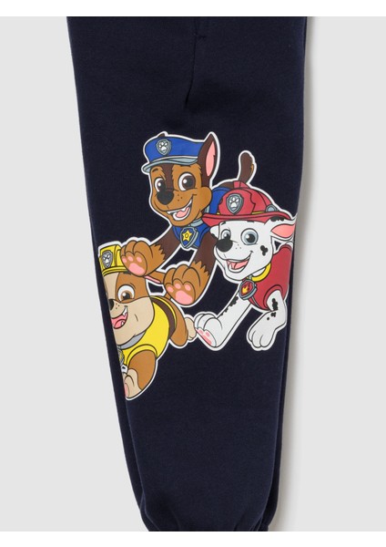Erkek Bebek Lacivert Vintagesoft Paw Patrol Sweat Set modelleri