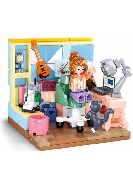 Mini Handcraft Çalışma Odası Yapım Seti, 216 Parça fiyatları