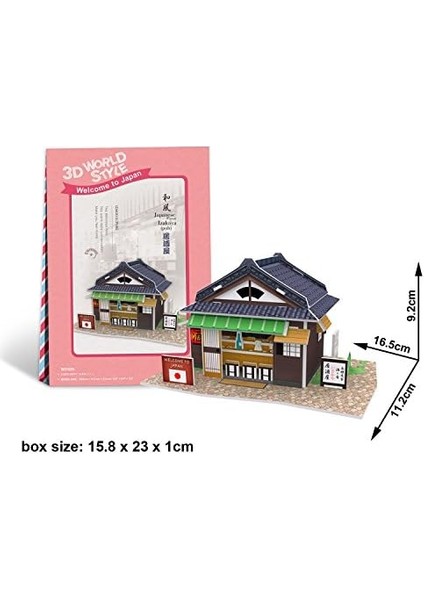 Cubicfun CUB/W3102H 3D 25 Parça Puzzle Izakaya fiyatları