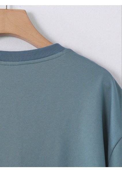 Brooklyn Baskılı Oversize T-Shirt modelleri