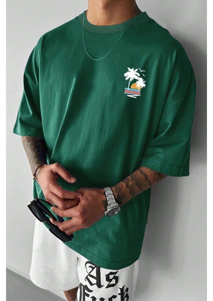 Brooklyn Baskılı Oversize T-Shirt fiyatları