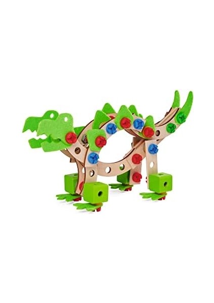 Eichhorn 100039201 Eh Constructor, Dinosauro, Multicolore
