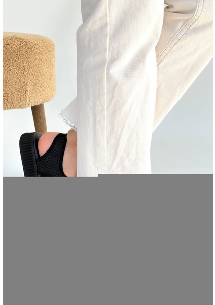 Wayi Siyah Hasır Cilt Sandalet fiyatları