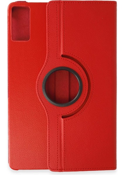 Buğz Xiaomi Pad 6 Kılıf 360 Tablet Deri Kılıf - Kırmızı fiyatları