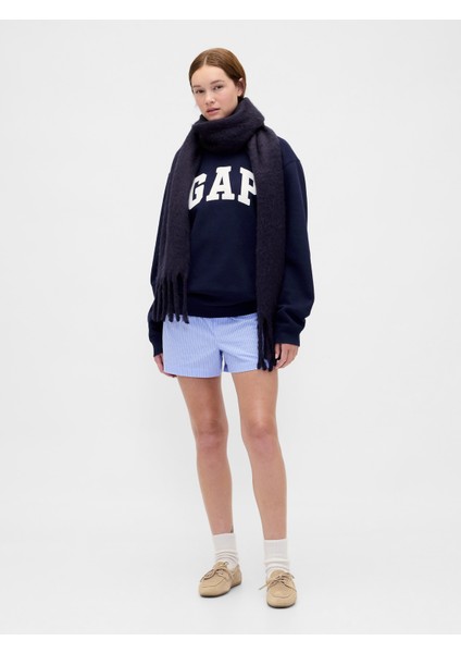Erkek Lacivert Vintagesoft Gap Logo Sweatshirt modelleri