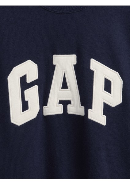 Erkek Lacivert Vintagesoft Gap Logo Sweatshirt fırsatları
