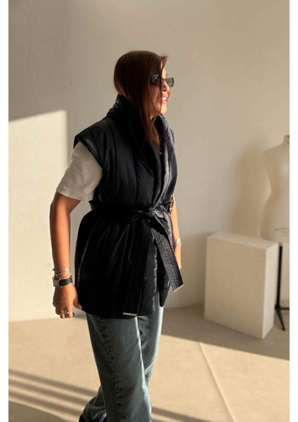 Lacivert Trikolu Şişme Yelek modelleri