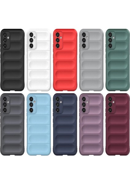 Buğz Newface Samsung Galaxy A05S Kılıf Optimum Silikon - Krem modelleri