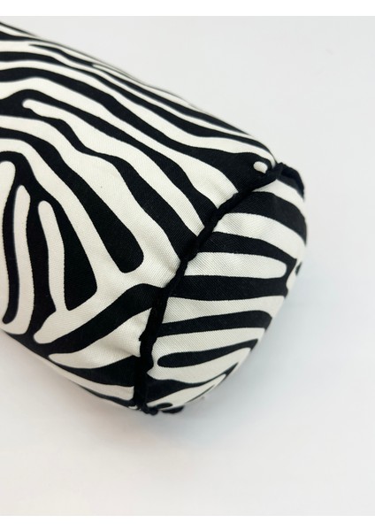 Lungo - Zebra Desenli Silindir Sosis Rulo Yastık modelleri