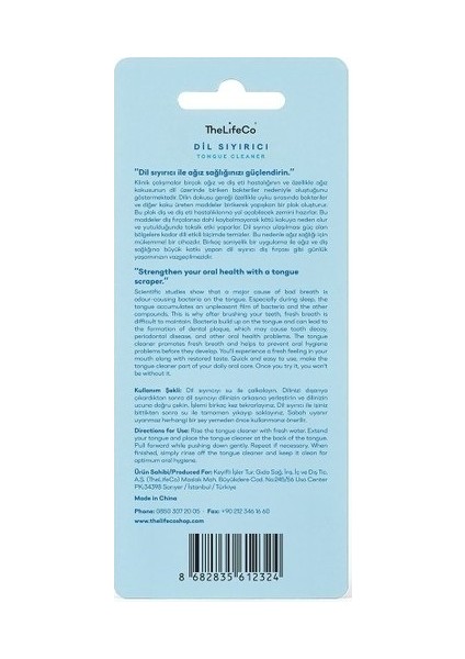 Paslanmaz Çelik Dil Temizleyici - Dil Sıyırıcı x 2 Adet fiyatları
