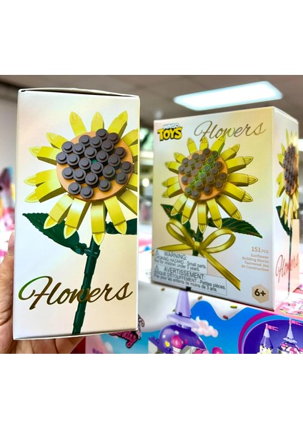 Çiçek Serisi Ayçiçeği Oyun Bloğu modelleri