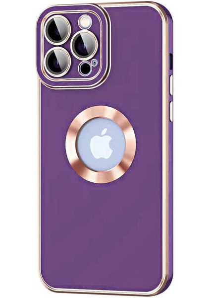 iPhone 12 Pro Max Uyumlu Senk Kongo Kapak-Koyu Mor