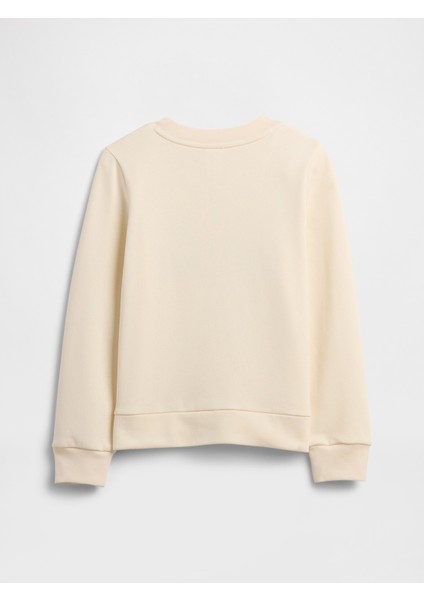 Kız Çocuk Açık Pembe Gap Grafik Sweatshirt modelleri