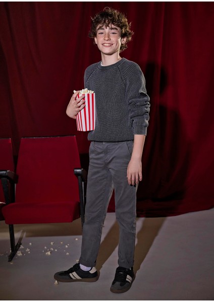 Erkek Çocuk Chino Pantolon