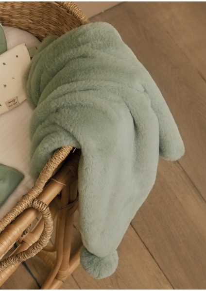 100X80 Peluş Bebek Battaniyesi