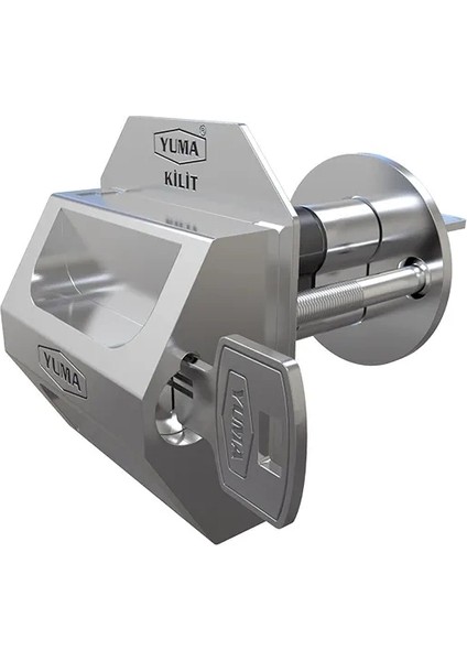 Buğz Kilitli Kapı Güvenlik Çelik Rozeti - Sağ