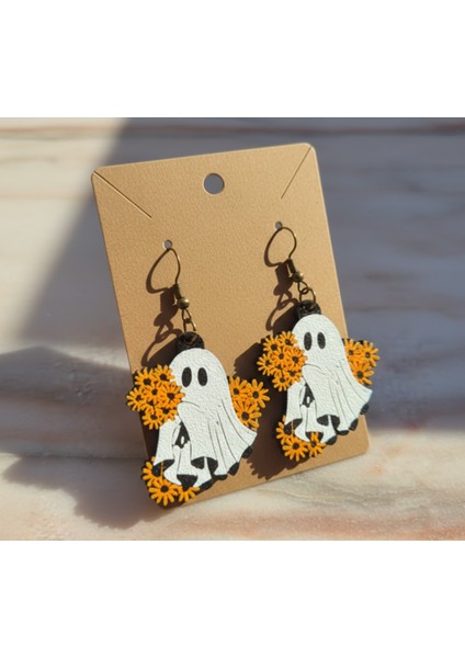 Çiçekli Hayalet Küpeler