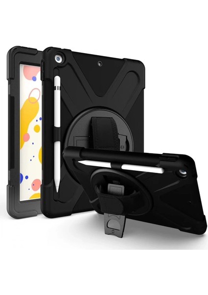 iPad Pro 13 (2024) Kılıf Amazing Tablet Kapak - SIYAH-(5796)