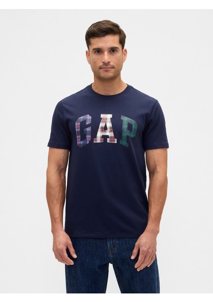Erkek Lacivert Everyday Soft Gap Logo T-Shirt