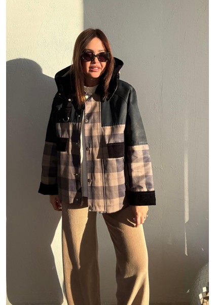 Ekoseli Cepli Trenchcoat modelleri