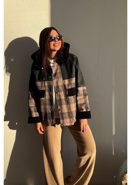 Ekoseli Cepli Trenchcoat fırsatları