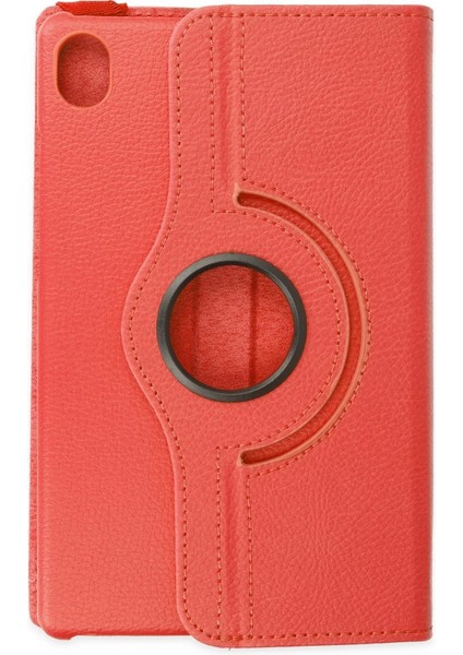 Buğz Lenovo Tab M8 Kılıf 360 Tablet Deri Kılıf - Kırmızı fiyatları