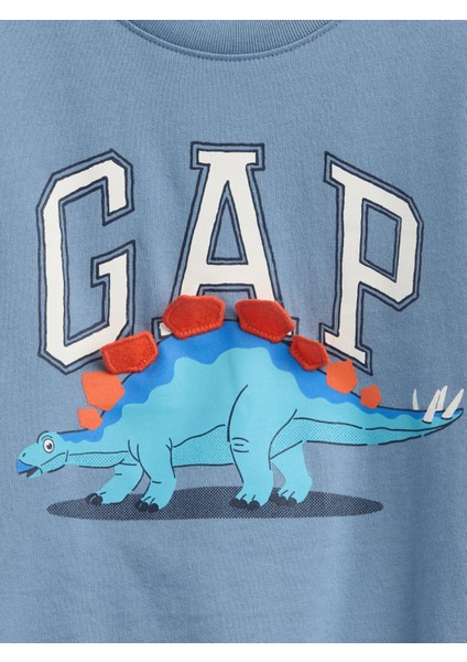 Erkek Bebek Açık Mavi Gap Logo T-Shirt fiyatları