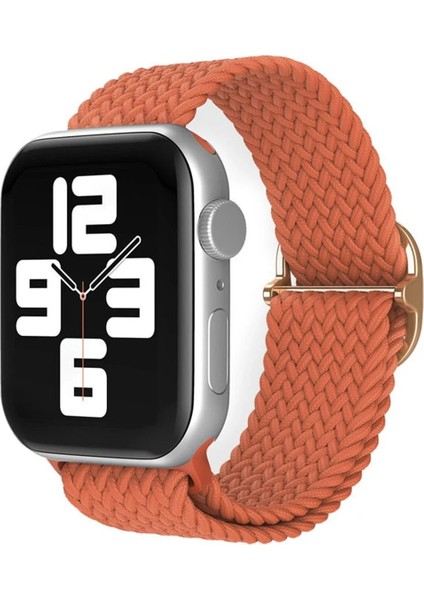 Apple Watch 42MM Star Kordon - TURUNCU-(5796)