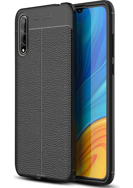 Buğz Huawei P Smart S Kılıf Auto Focus Kapak - Siyah