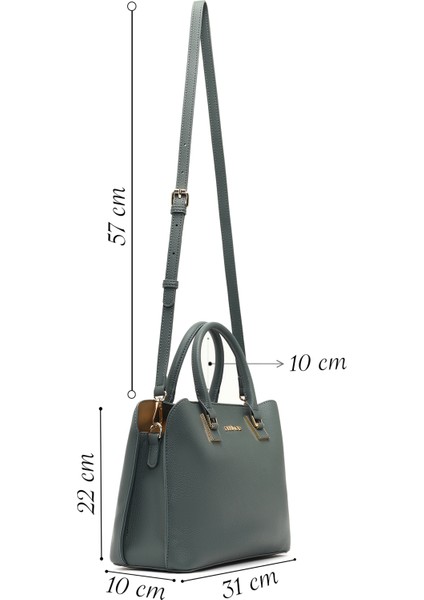 Kadın Mavi Uzun Askılı Kol Çantası 25WBD285718 fiyatları