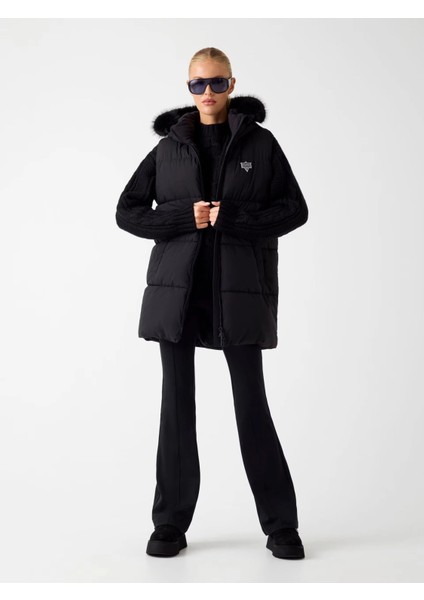 Katrina Kadın Siyah Yelek W5BL81W3282-JBLK