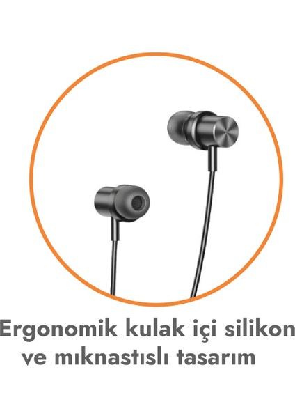 Vulture Boyundan Askılı Bluetooth Kulaklık — Xiaomi Mi 12 / Mi 12 Pro / Mi 12X (Net Konuşma 450 Saat) fiyatları