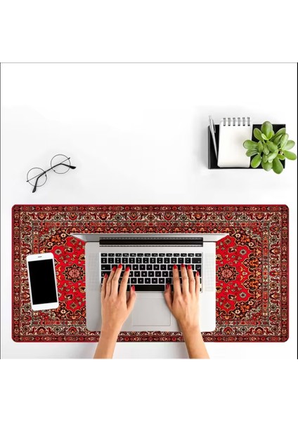 65X25 cm Kırmızı Halı Görseli Kaydırmaz Taban Speed Yüzey Oyuncu Mouse Pad Gaming fırsatları