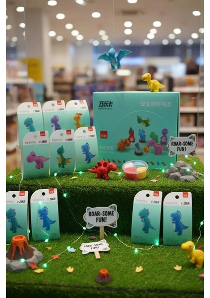 Açık Kil Serisi Bebek Dinazor