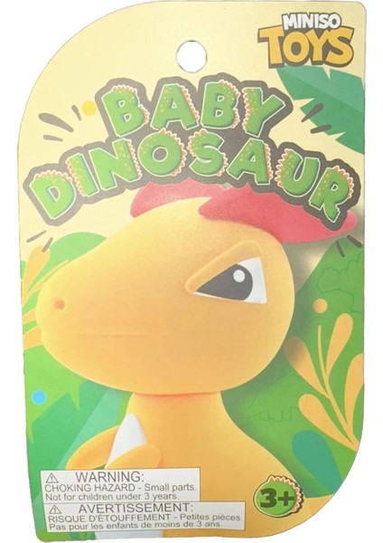 Açık Kil Serisi Bebek Dinazor modelleri