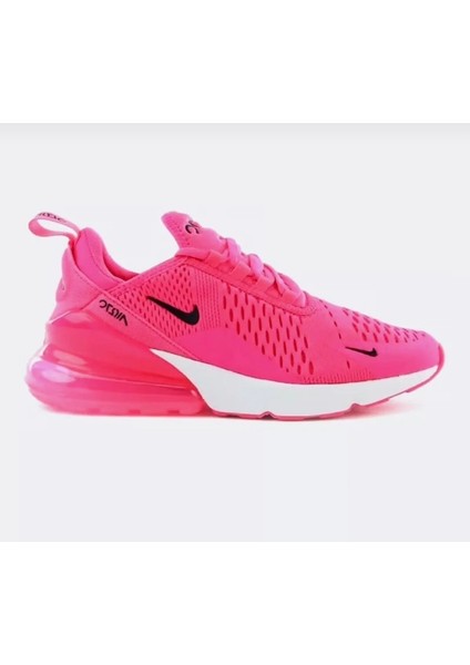 Air Max 270 Hyper Pembe Kadın Sneaker Ayakkabı (Dar Kalıptır Yarım Numara Büyük Alınız)