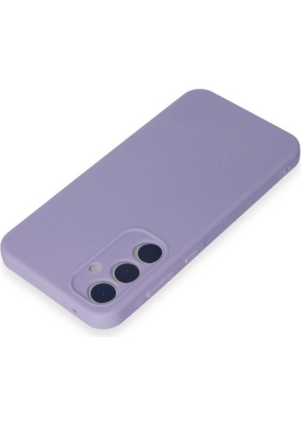 Buğz Newface Samsung Galaxy A55 5g Kılıf First Silikon - Lila modelleri