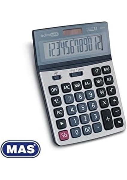Mas 6904 Ofis Tipi Büyük Hesap Makinesi - Fonksiyonel ve Kullanışlı Model
