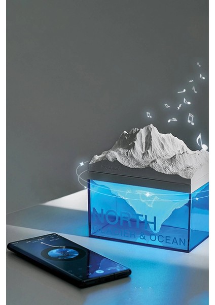 Buğz Newface Z4 Kuzey Okyanus Temalı Gece Lambası Özellikli Bt Kablosuz Hoparlör - Mavi fiyatları