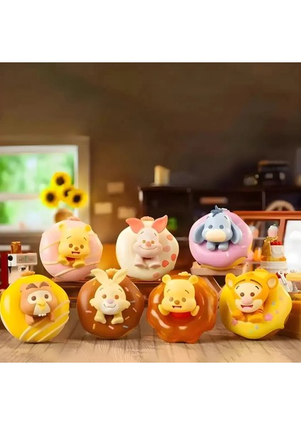 Disney Winnie The Pooh Lisanslı Donut Serisi Sürpriz Figürlü Kutu - Blind Box fiyatları