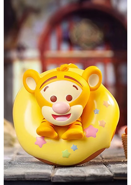 Disney Winnie The Pooh Lisanslı Donut Serisi Sürpriz Figürlü Kutu - Blind Box modelleri