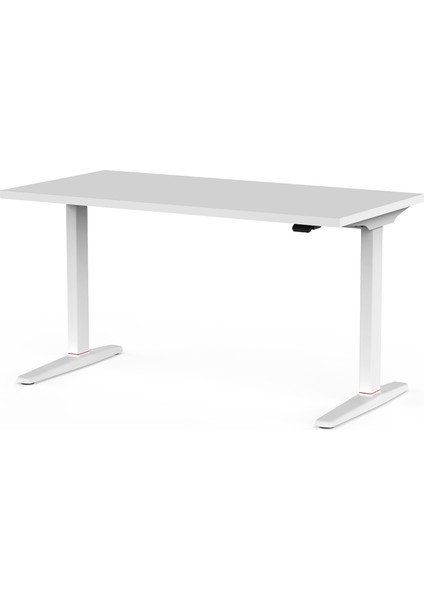 U-Do Sit&stand Yükseklik Ayarlı Çalışma Masası - Melamin Beyaz