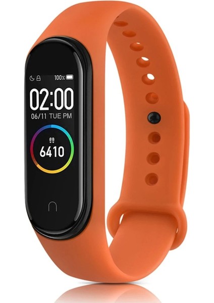 Xiaomi Mi Band 4 Klasik Kordon - TURUNCU-(5796)