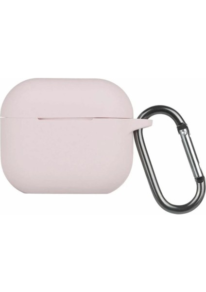 Buğz Airpods 3 (3.nesil) Hang Kılıf - Pudra
